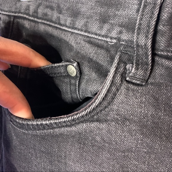 H&M- Slim Low Waist Off Black Jeans size 29 - Picture 4 of 12